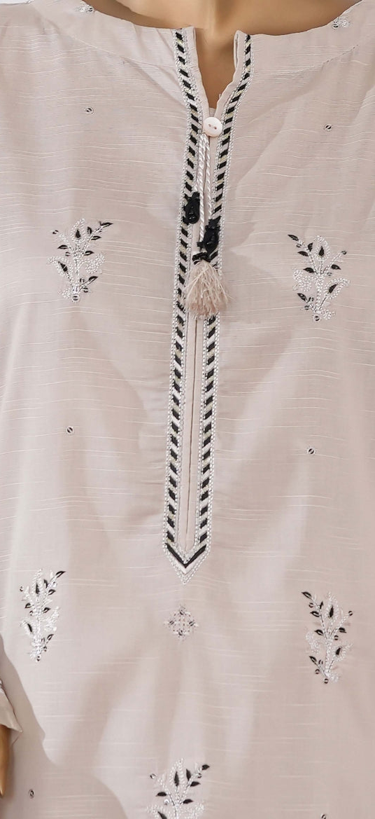 Hz Ready To Were Cotton Sunehri Paste Print With Embroidery Stitched Collection 2025. D-60 Skin