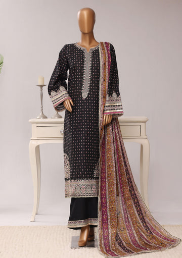 Sadabahar Luxury Regal Lawn With Digital Printed Lawn Dupatta 3Piece Stitched Festive Edition Collection 2026. D#-06