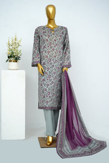 BIN SAEED Luxury Lawn Printed 3pcs Stitched Vol-30 3Piece Stitched COLLECTION 2026 D-#75