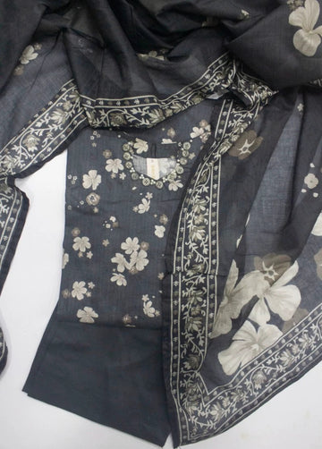 BIN SAEED Luxury Lawn Printed 3pcs Stitched Vol-18 3Piece Stitched COLLECTION 2026 D-12
