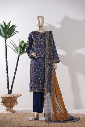 BIN SAEED Luxury Lawn Printed 3pcs Stitched Vol-18 3Piece Stitched COLLECTION 2026 D-#46