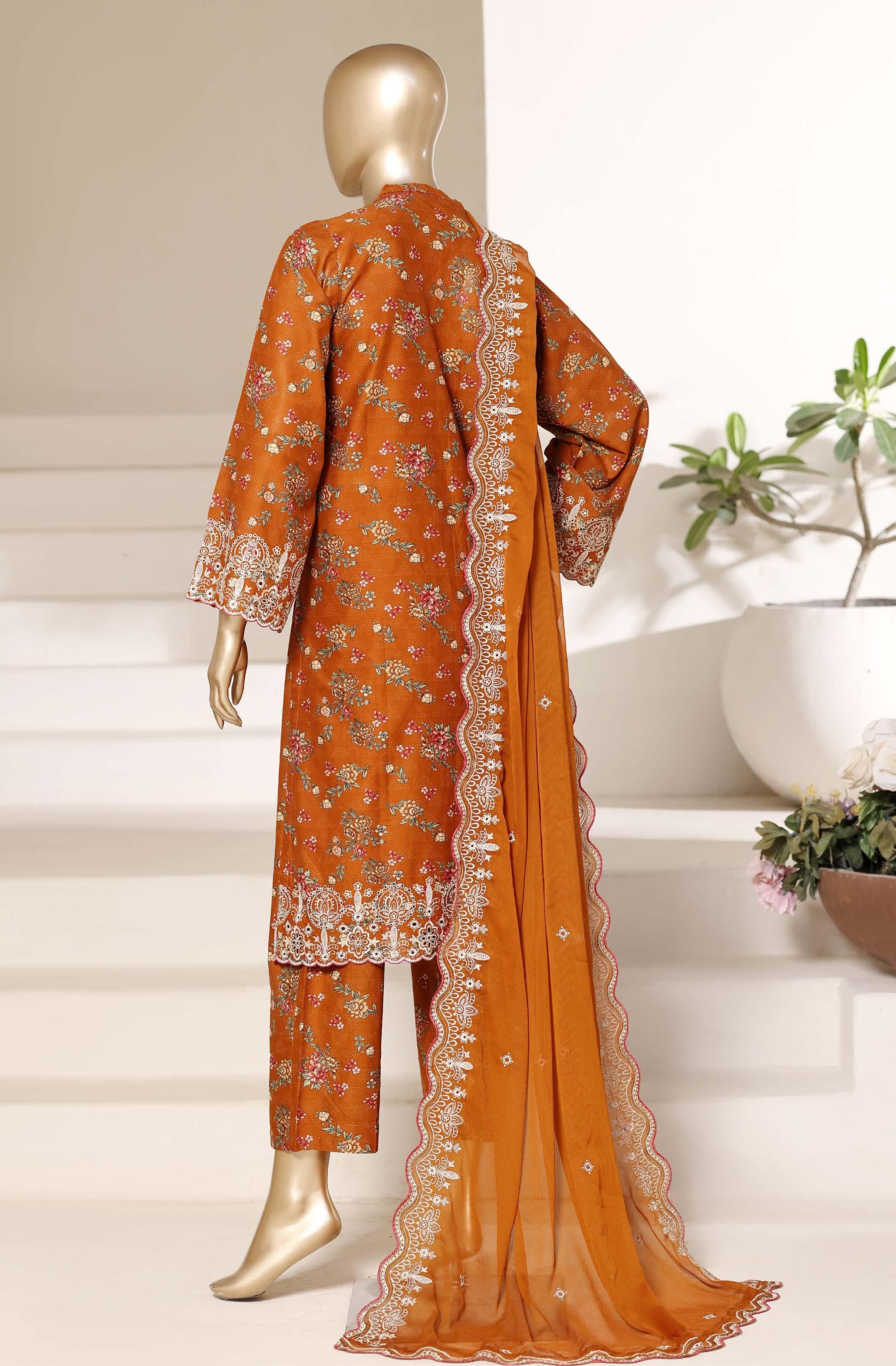 Sadabahar Luxury Regal Lawn With Chiffion Embroidery Dupatta 3Piece Stitched Vol-02 Eid Festive Edition Collection 2026. D#-03