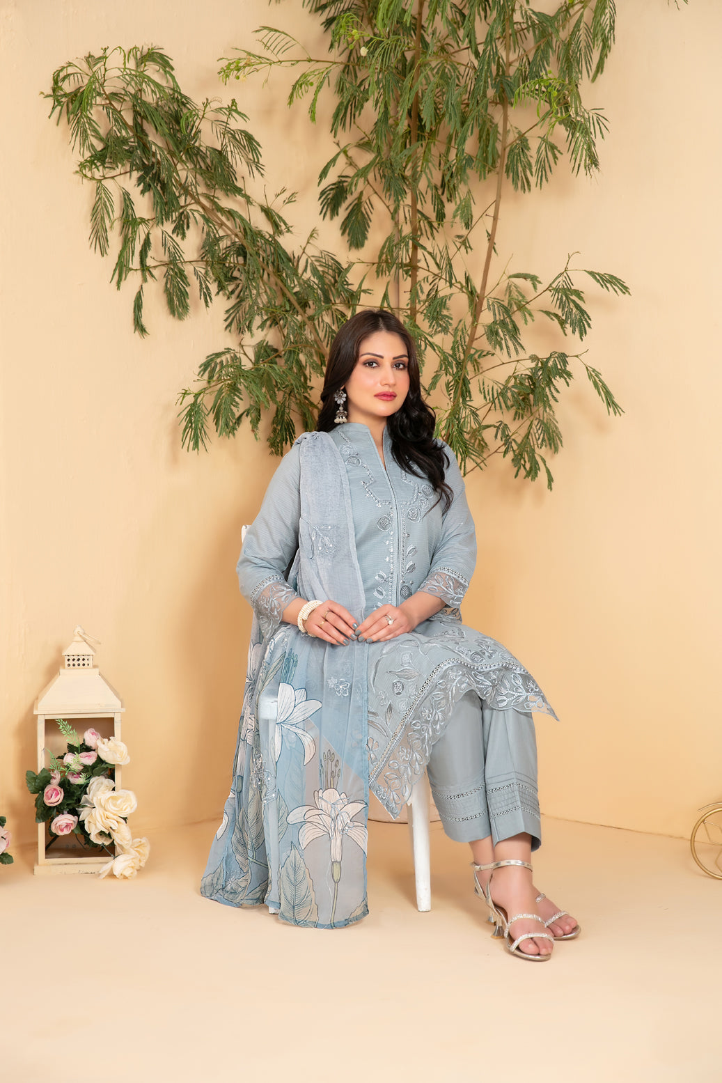 TAABIR BY TAWAKKAL LUXURY FESTIVAL 3PIECE STITCHED COLLECTION 2026 D#05
