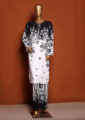 HZ LINEN CO-ORD'S 2PIECE DIGITAL PRINTED STITCHED COLLECTION 2025. HZLCR- 2013