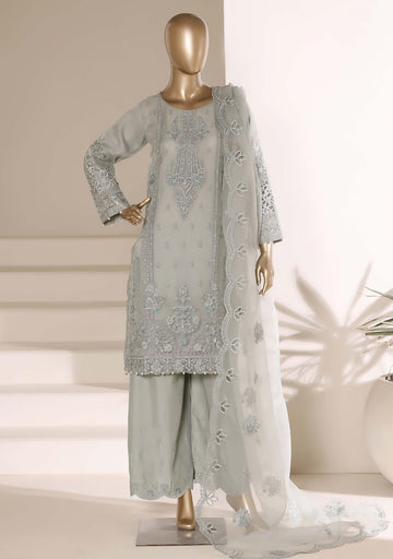 SADABAHAR LUXURY FORMAL FESTIVE °MAHPARA° ORGANZA EMBROIDERED 3PIECE STITCHED Vol-03 COLLECTION 2026 D#-03