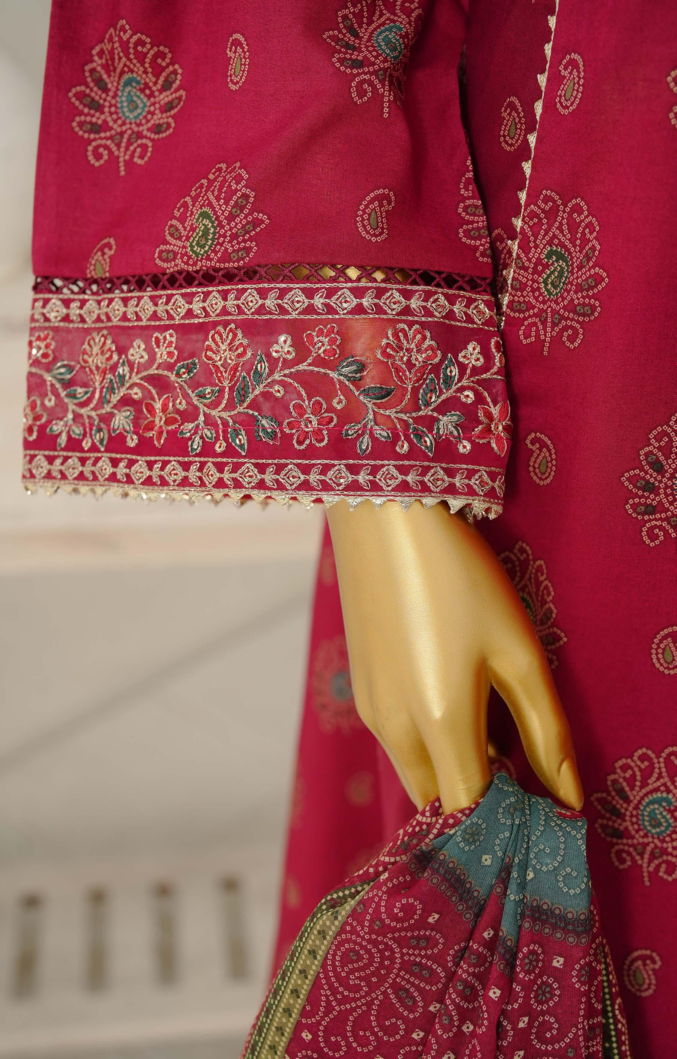 Bin Saeed Luxury Peplum Frock Style Embroidery 3Piece Stitched Vol-01 COLLECTION 2026. D#04