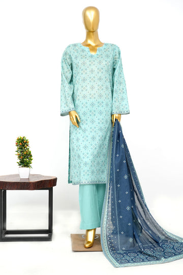 BIN SAEED Luxury Lawn Printed 3pcs Stitched Vol-30 3Piece Stitched COLLECTION 2026 D#-93