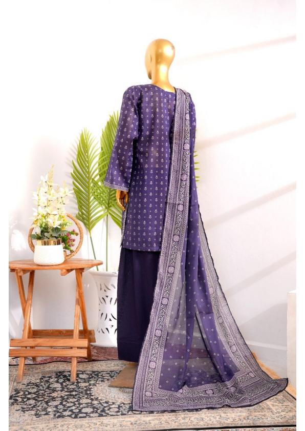 BIN SAEED Luxury Lawn Printed With Farshi Shalwar 3Piece Stitched COLLECTION 2026 D-#25