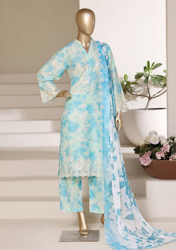 Sadabahar Luxury Regal Lawn With Chiffion Embroidery Dupatta 3Piece Stitched Vol-02 Eid Festive Edition Collection 2026. D#-02