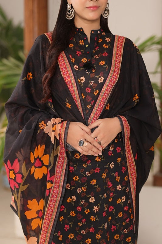 Aizal By Inaya Luxury Lawn Printed Vol-2 3Piece Stitched Collection 2026 AZIN-02