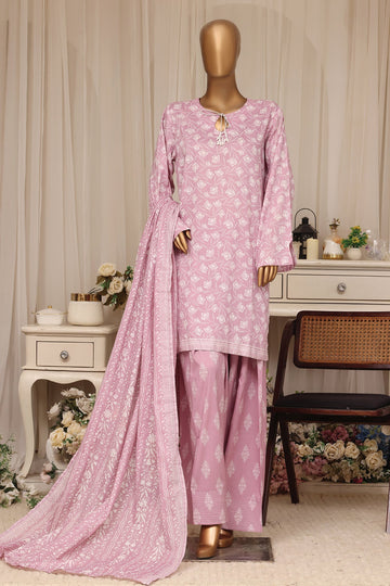 BIN SAEED Luxury Lawn Printed With Farshi Shalwar 3Piece Stitched COLLECTION 2026 D-#10