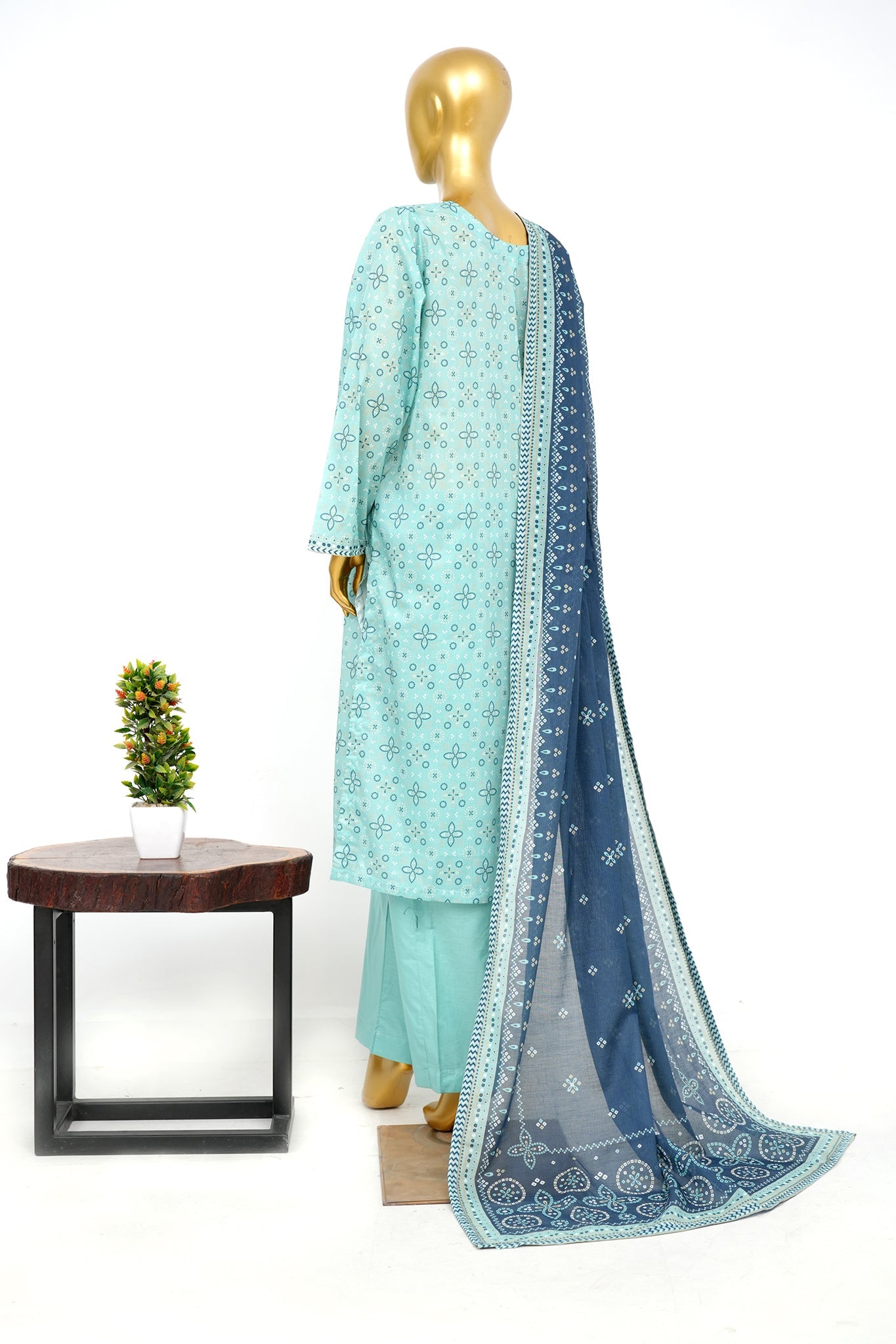 BIN SAEED Luxury Lawn Printed 3pcs Stitched Vol-30 3Piece Stitched COLLECTION 2026 D#-93