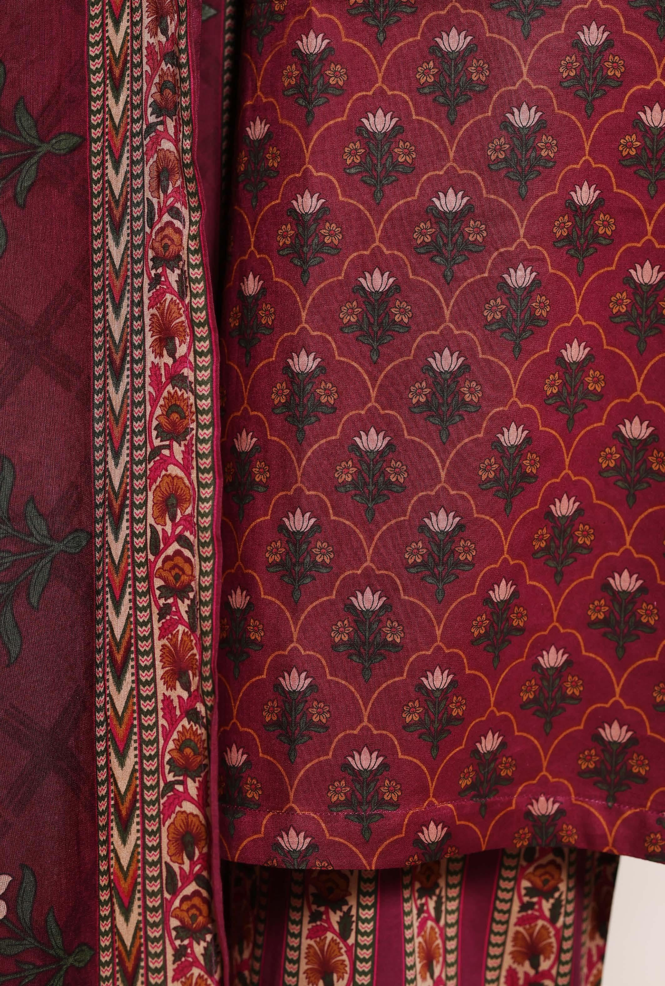 Sadabahar Printed Lawn 3Piece Stitched Vol-06 COLLECTION 2026 D#02