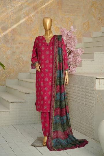 BIN SAEED Luxury Lawn Printed 3pcs Stitched Vol-18 3Piece Stitched COLLECTION 2026 D-#57