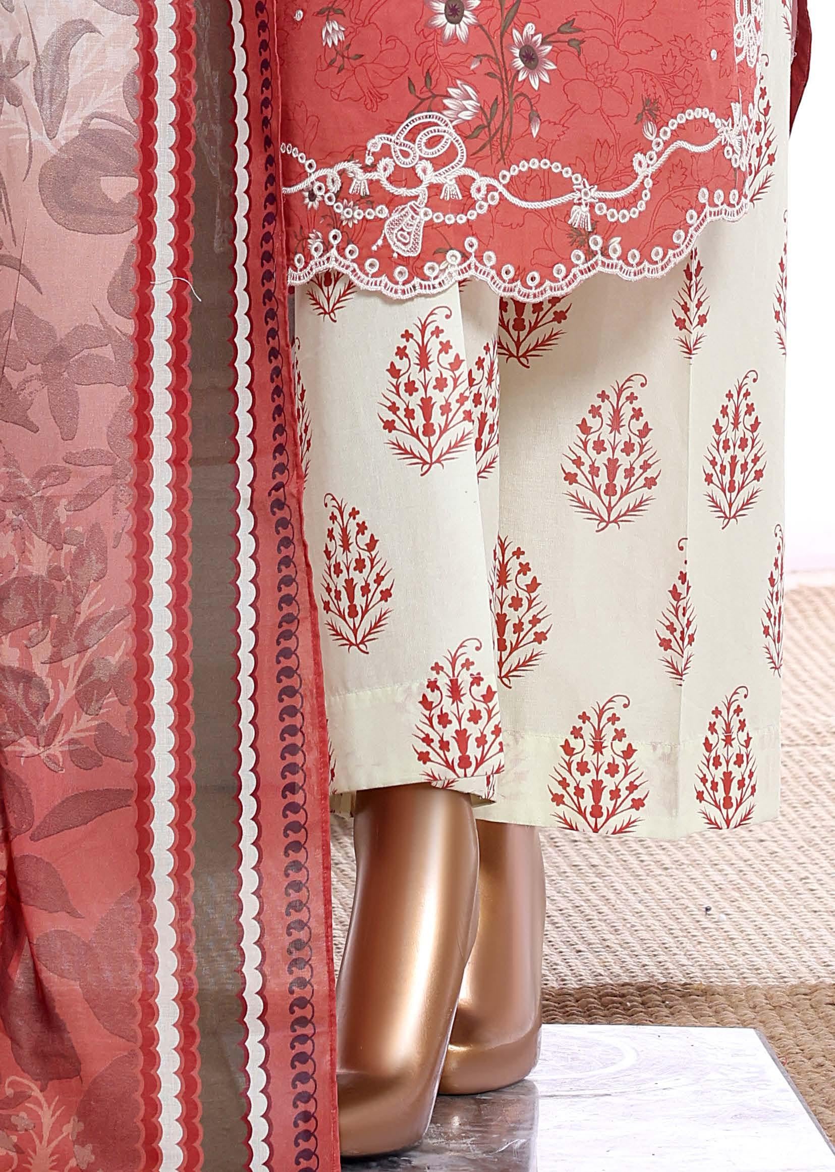HZ °GULDOZI° Luxury Lawn Embroidery 3Piece Stitched Collection 2026 D#06