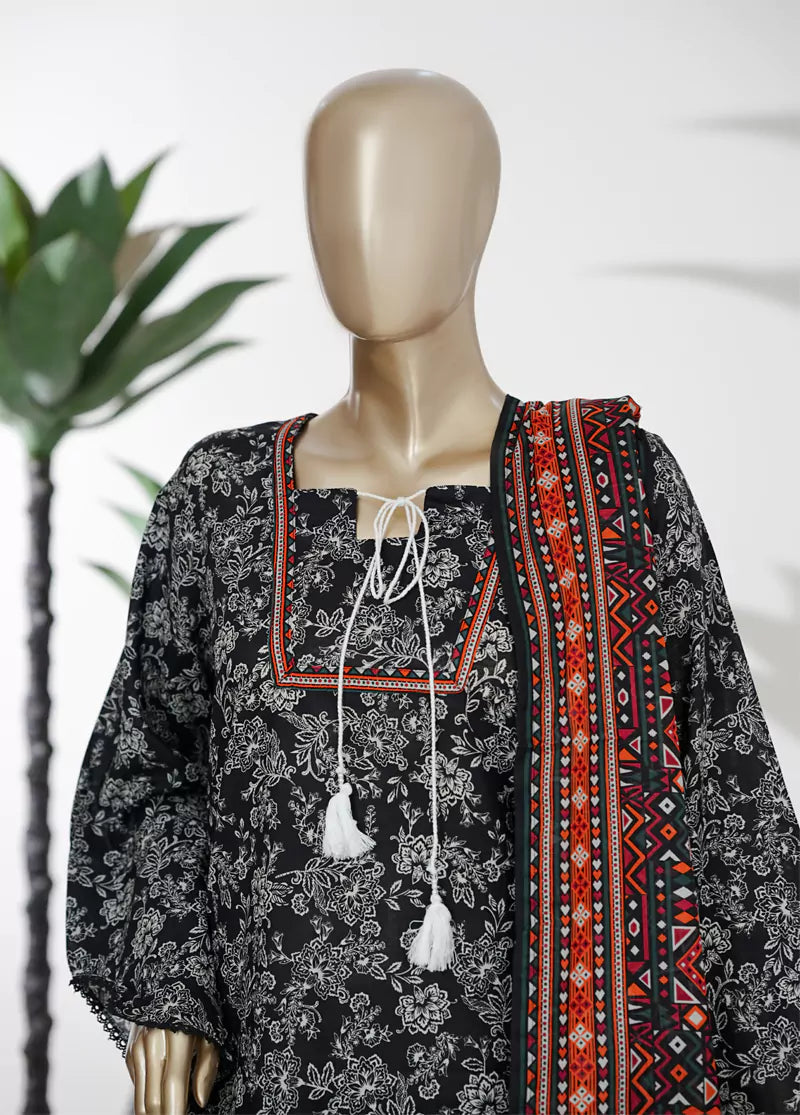 BIN SAEED Luxury Lawn Printed 3pcs Stitched Vol-18 3Piece Stitched COLLECTION 2026 D-03