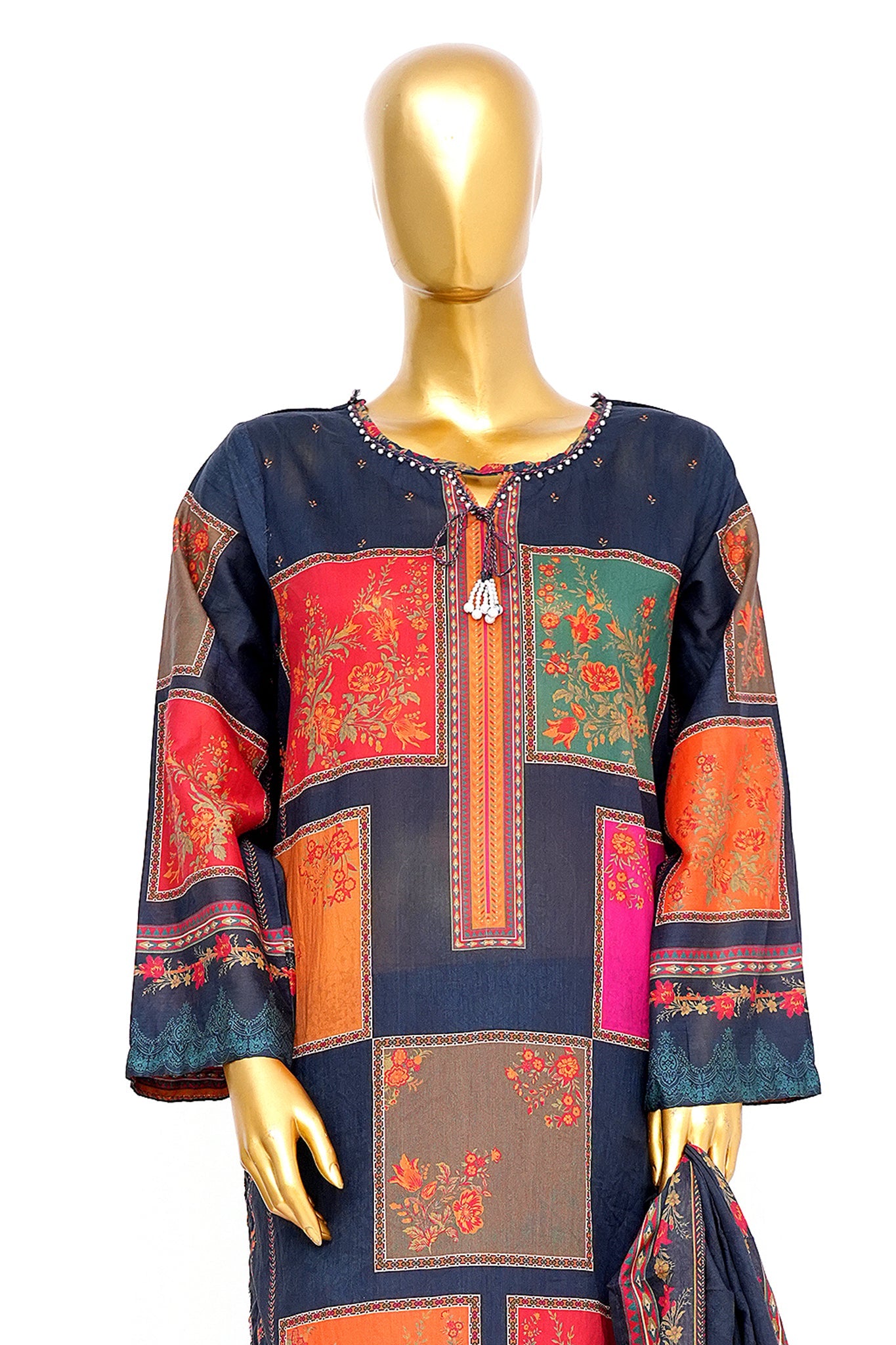 BIN SAEED Luxury Lawn Printed 3pcs Stitched Vol-30 3Piece Stitched COLLECTION 2026 D#-105