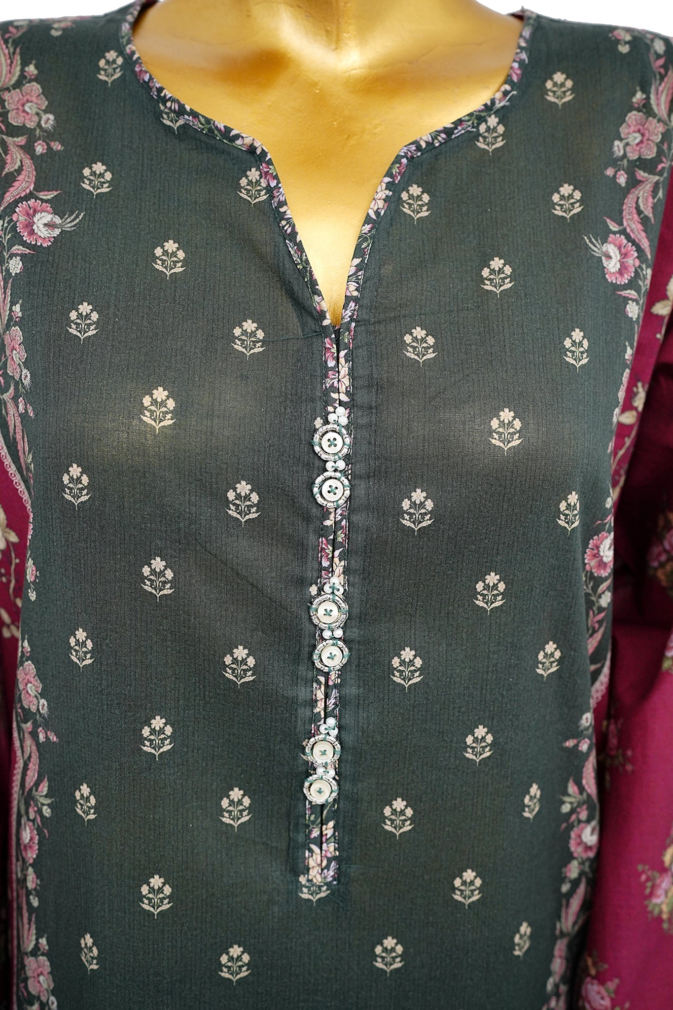 BIN SAEED Luxury Lawn Printed 3pcs Stitched Vol-30 3Piece Stitched COLLECTION 2026 D#-83