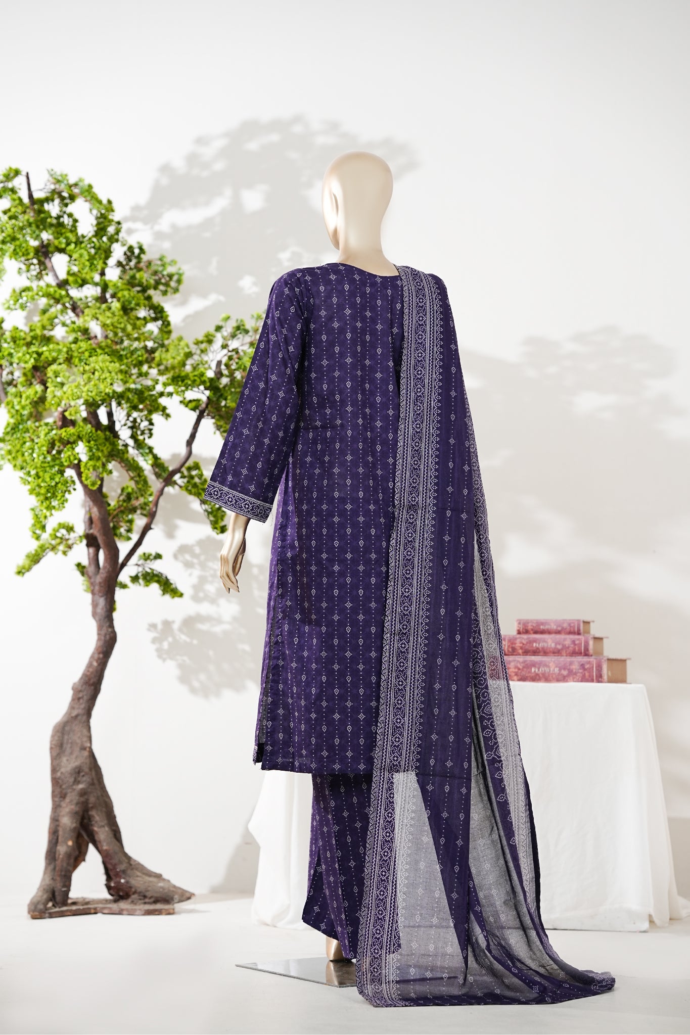 BIN SAEED Luxury Lawn Printed 3pcs Stitched Vol-18 3Piece Stitched COLLECTION 2026 D-#24