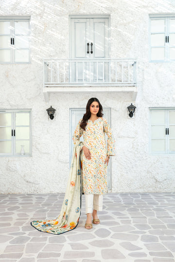 ROOH BY TAWAKKAL LUXURY FESTIVAL SCHIFFLI CHIKENKARI EMBROIDERY 3PIECE STITCHED COLLECTION 2026 D#-01