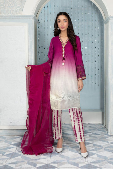 Maria B Luxury 3Piece Rtw Lawn Collection Collection 2025 MBLE-3217