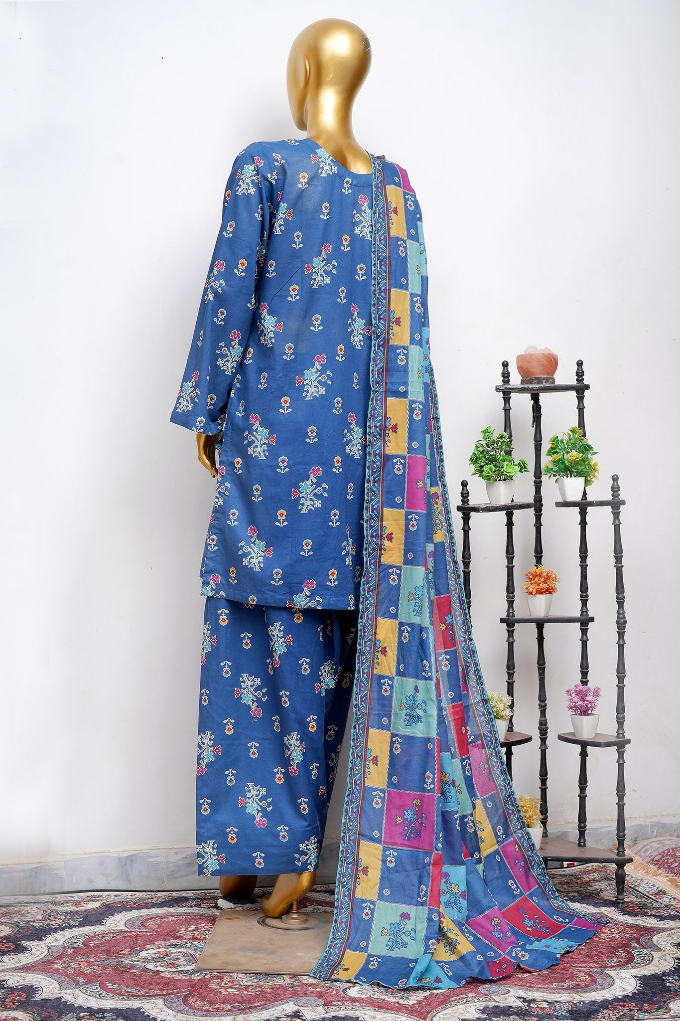BIN SAEED Luxury Lawn Printed With Farshi Shalwar 3Piece Stitched COLLECTION 2026 D-#29