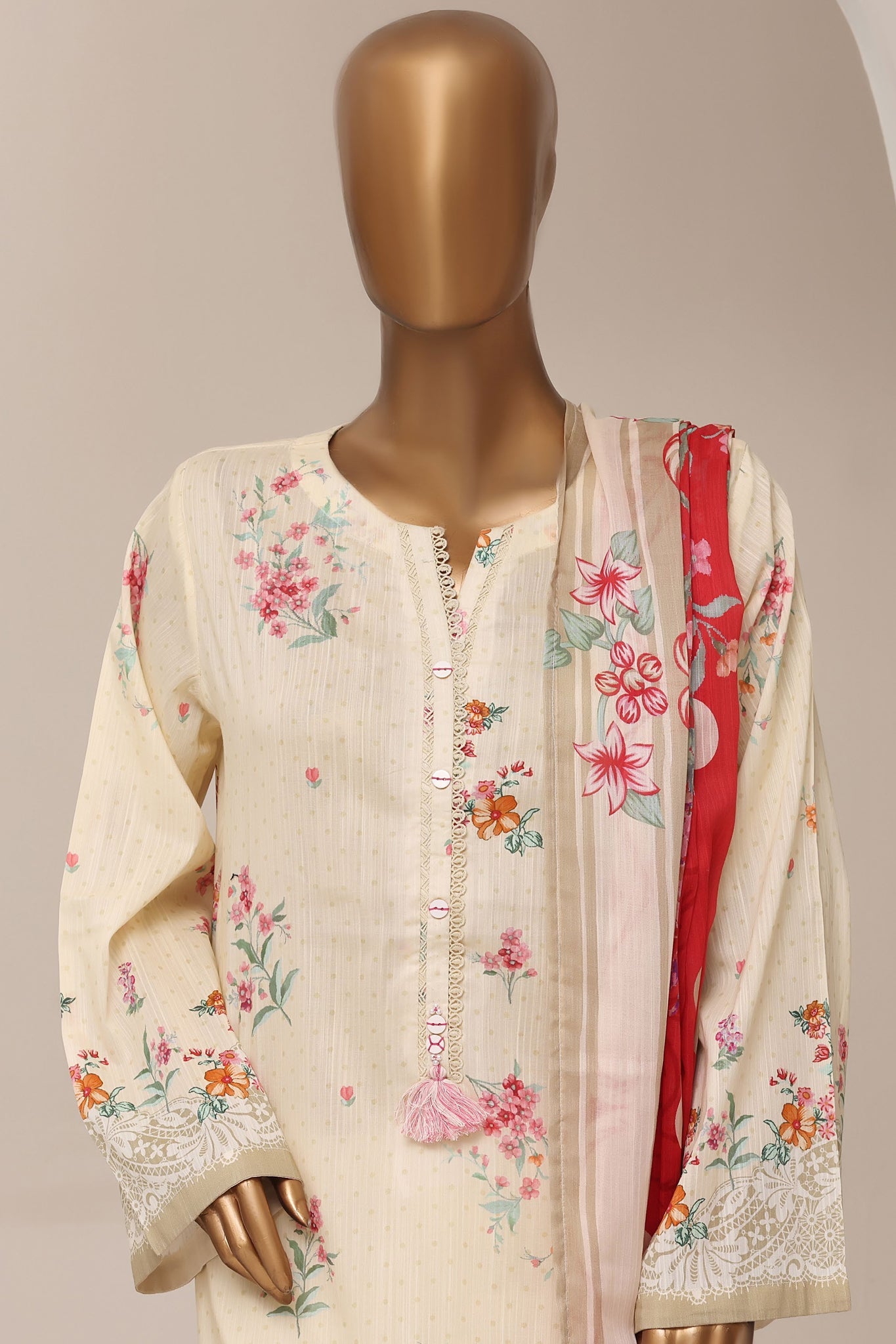 Sadabahar Lawn Printed Vol-13 3Piece Stitched Collection 2026 D#-02