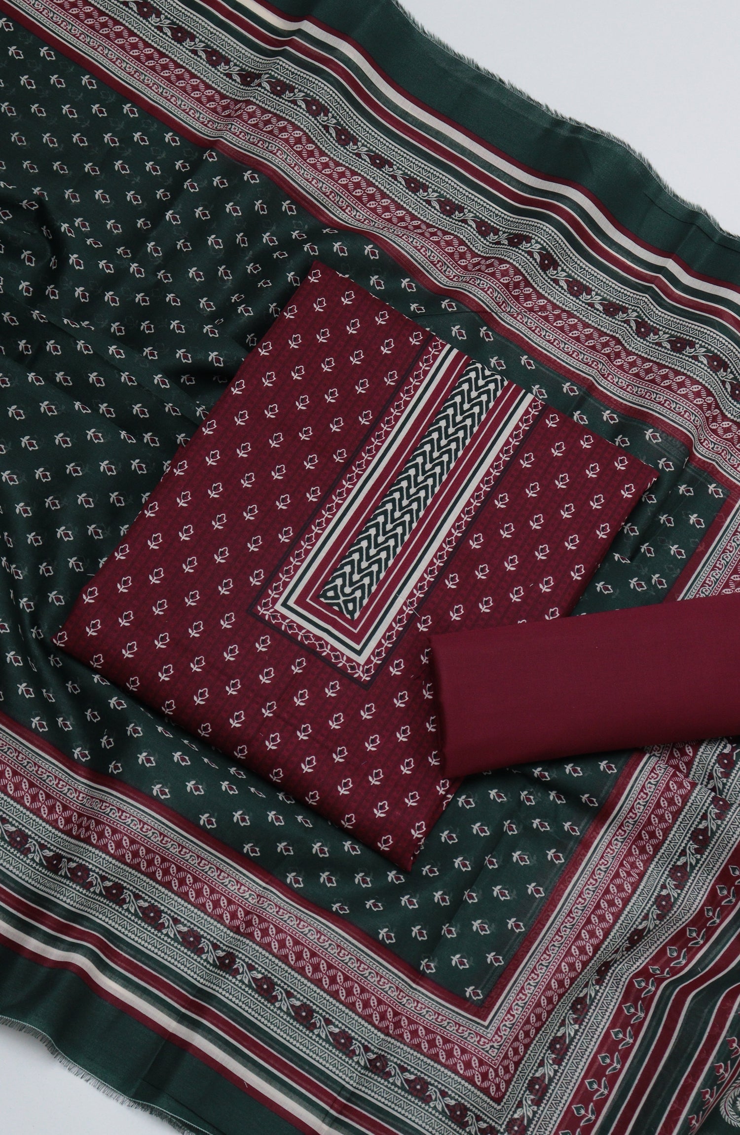 Bin Saeed Mid Summer Cotton Digital Printed 3Piece Unstitched Collection 2026 D#-15