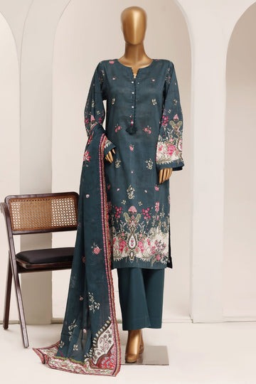Sadabahar Lawn Printed Vol-13 3Piece Stitched Collection 2026 D#-03