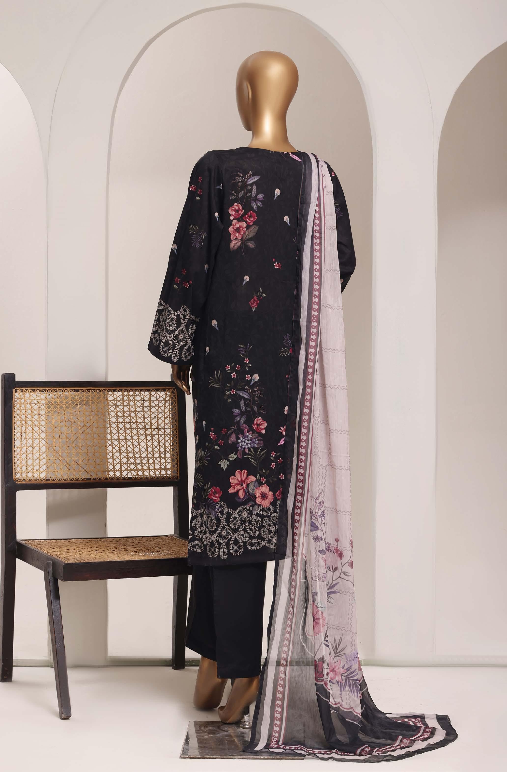 Sadabahar Lawn Printed Vol-12 3Piece Stitched Collection 2026 D#-04