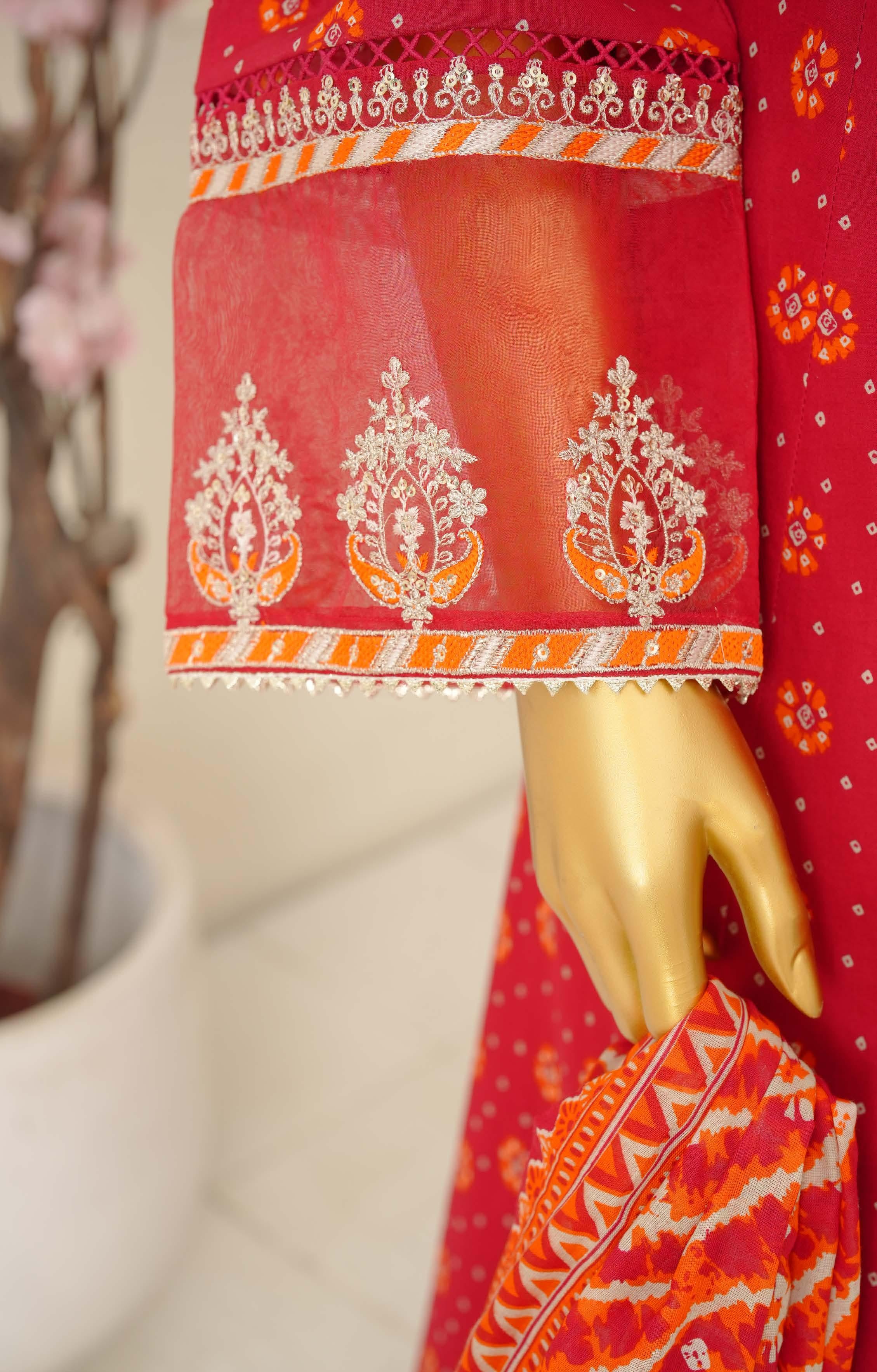 Bin Saeed Luxury Peplum Frock Style Embroidery 3Piece Stitched Vol-01 COLLECTION 2026. D#03