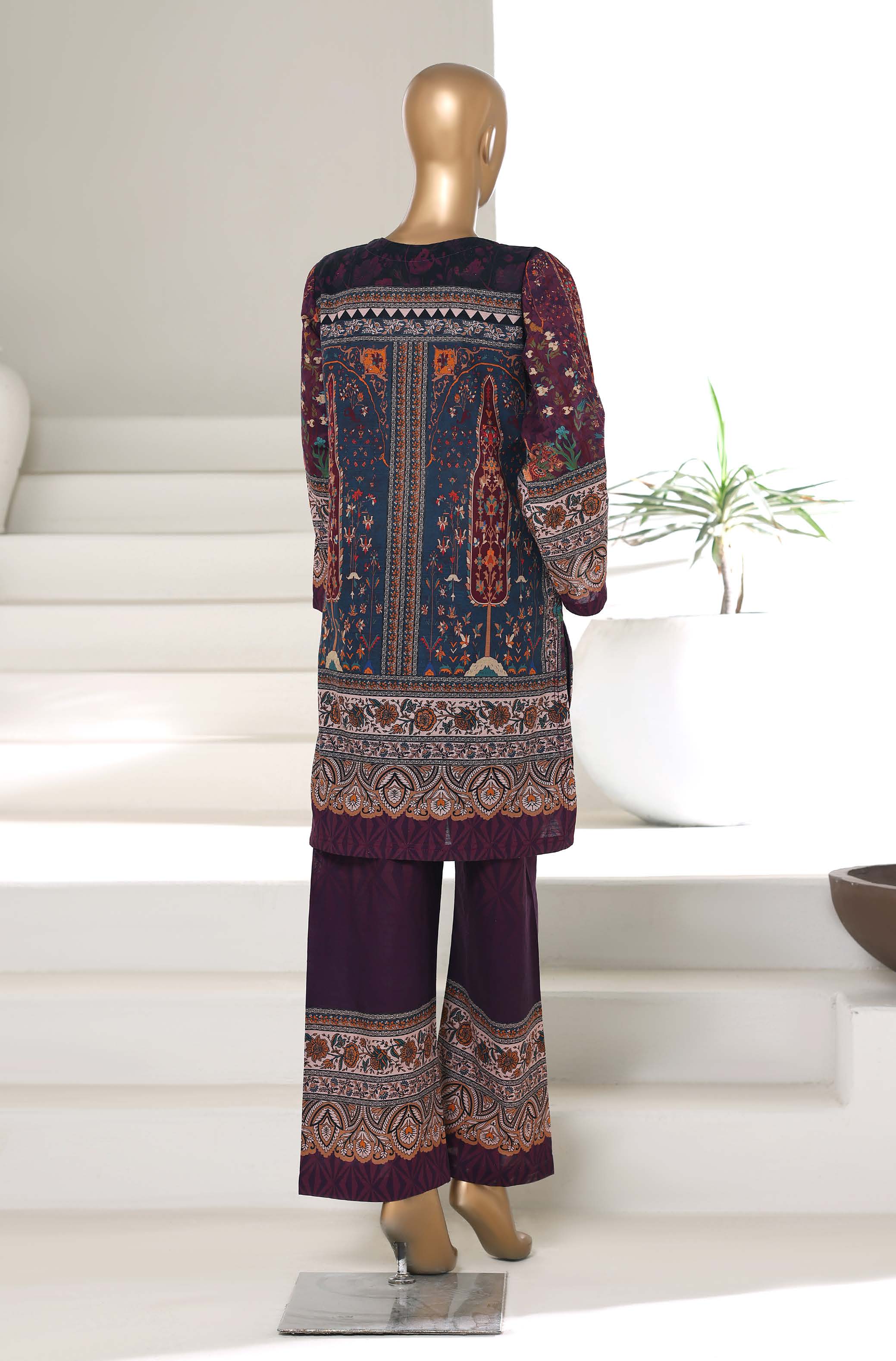 SADABAHAR LUXURY KHADDAR 2PIECE DIGITAL PRINTED STITCHED COLLECTION 2025 VOL-01 . SDKH- 2117