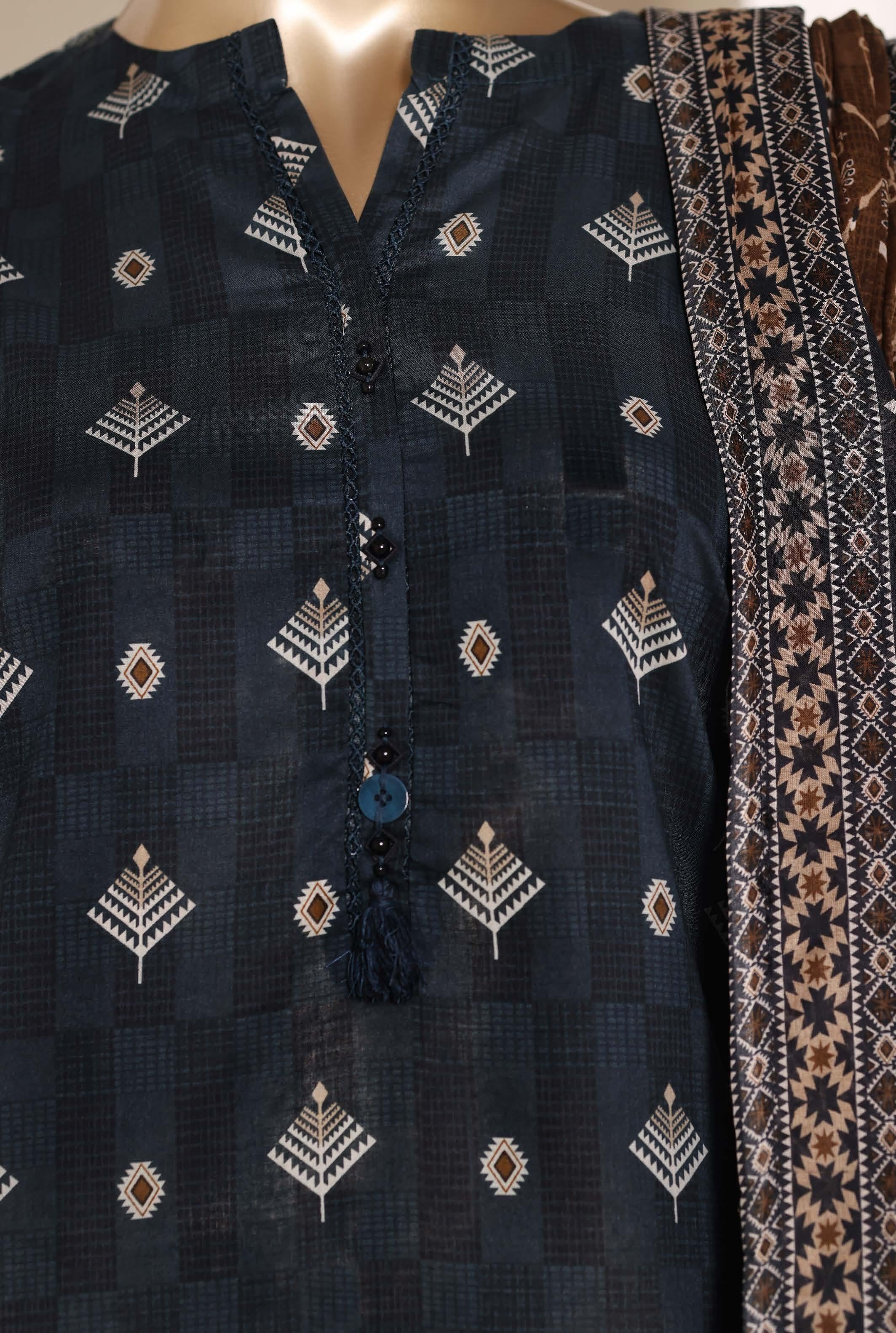 Sadabahar Printed Lawn 3Piece Stitched Vol-05 COLLECTION 2026 D#07
