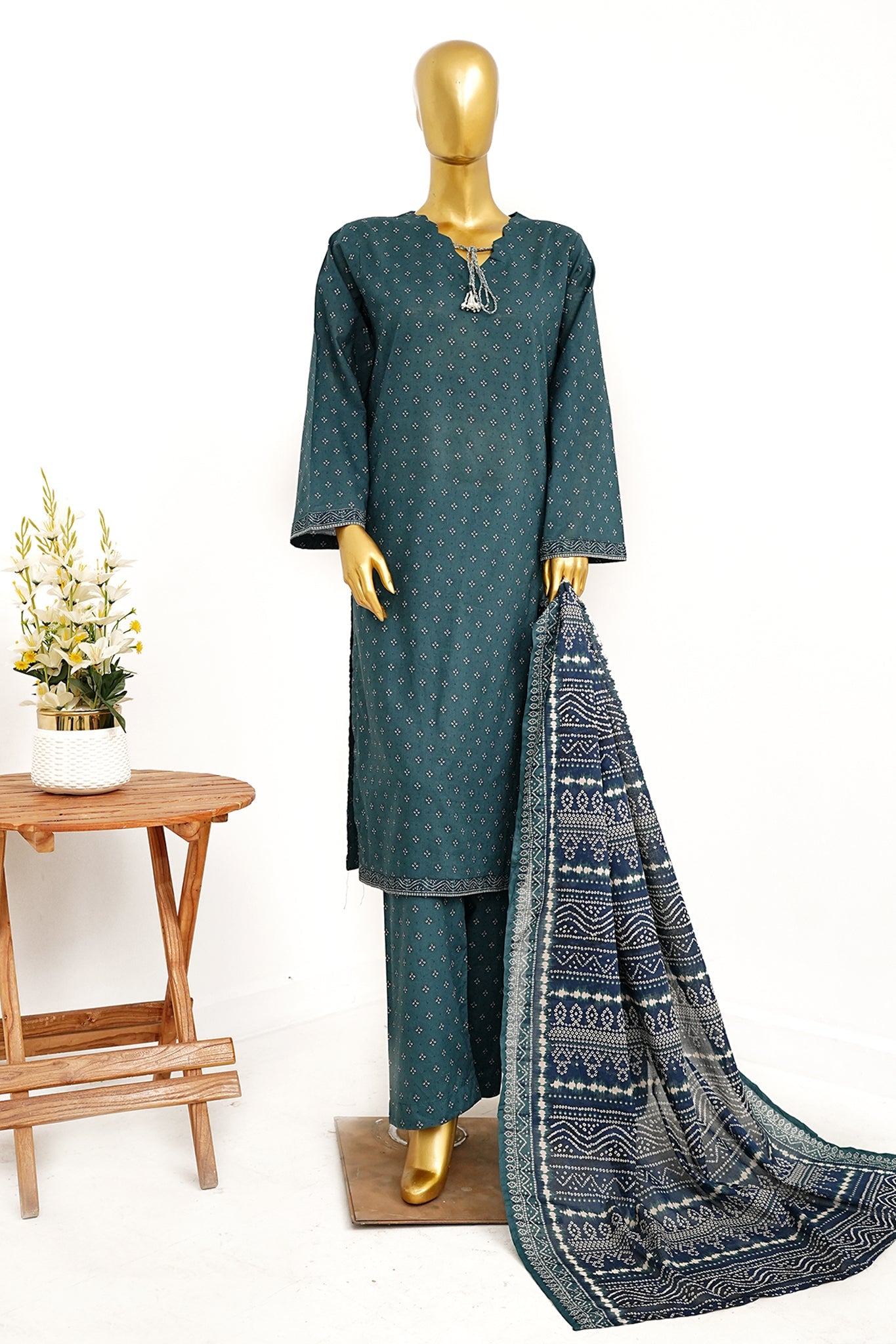 BIN SAEED Luxury Lawn Printed 3pcs Stitched Vol-30 3Piece Stitched COLLECTION 2026 D#-81