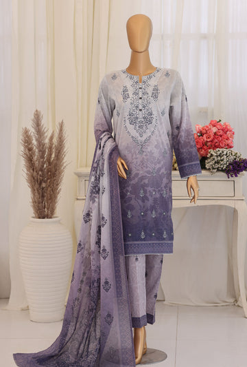 Virsa by HZ Textiles Embroidered Lawn Unstitched 3Piece Collection 2026 D#-03