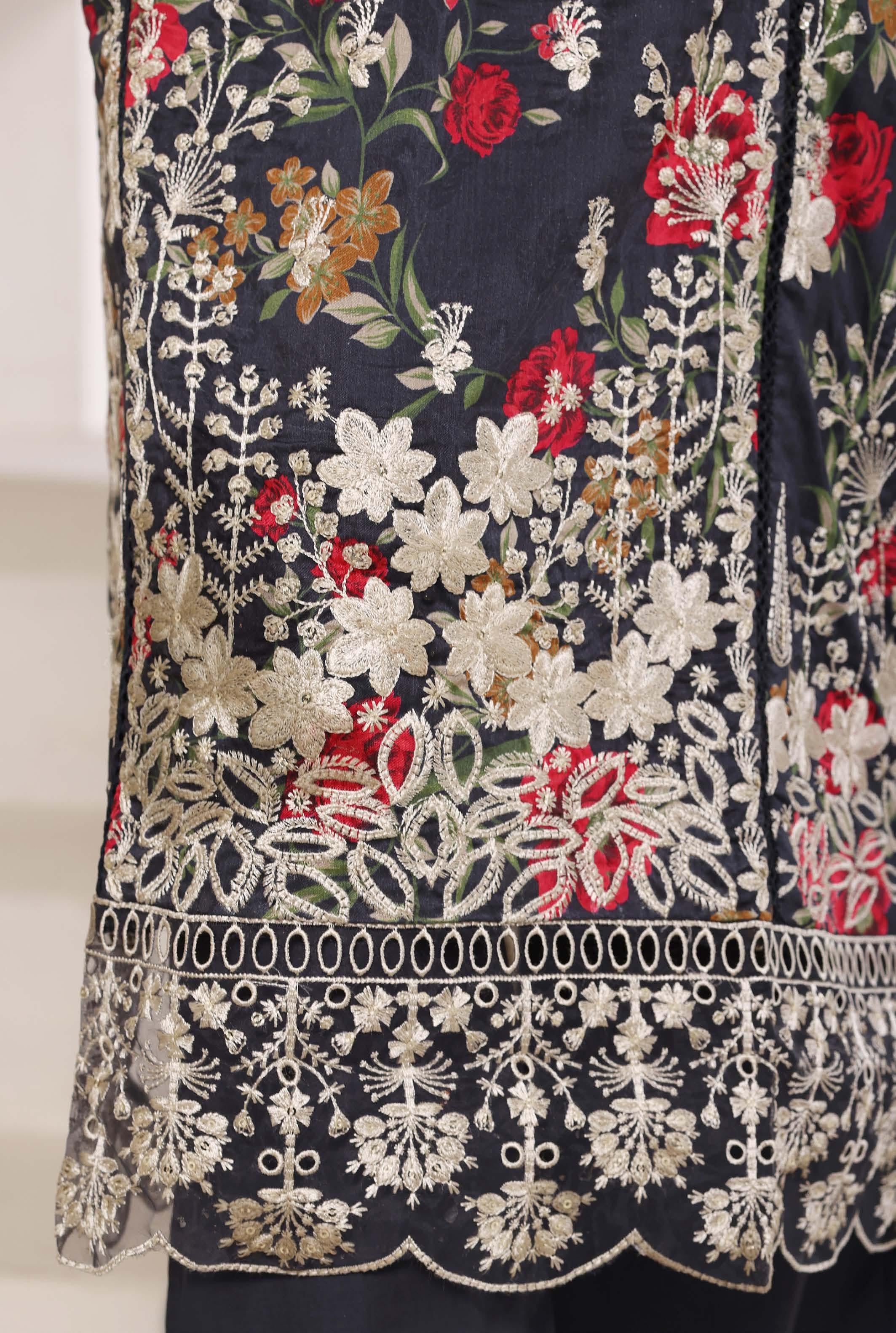 Sadabahar Luxury Signature Lawn Embroidery 3Piece Stitched COLLECTION 2026. D-06