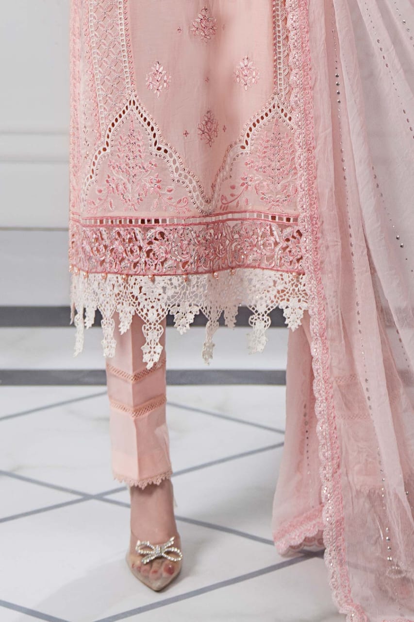 Maria B Luxury 3Piece Rtw Lawn Collection Collection 2025 MBLE-3205