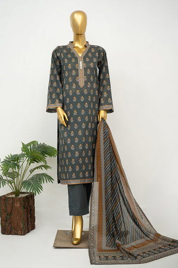 BIN SAEED Luxury Lawn Printed 3pcs Stitched Vol-30 3Piece Stitched COLLECTION 2026 D#-122