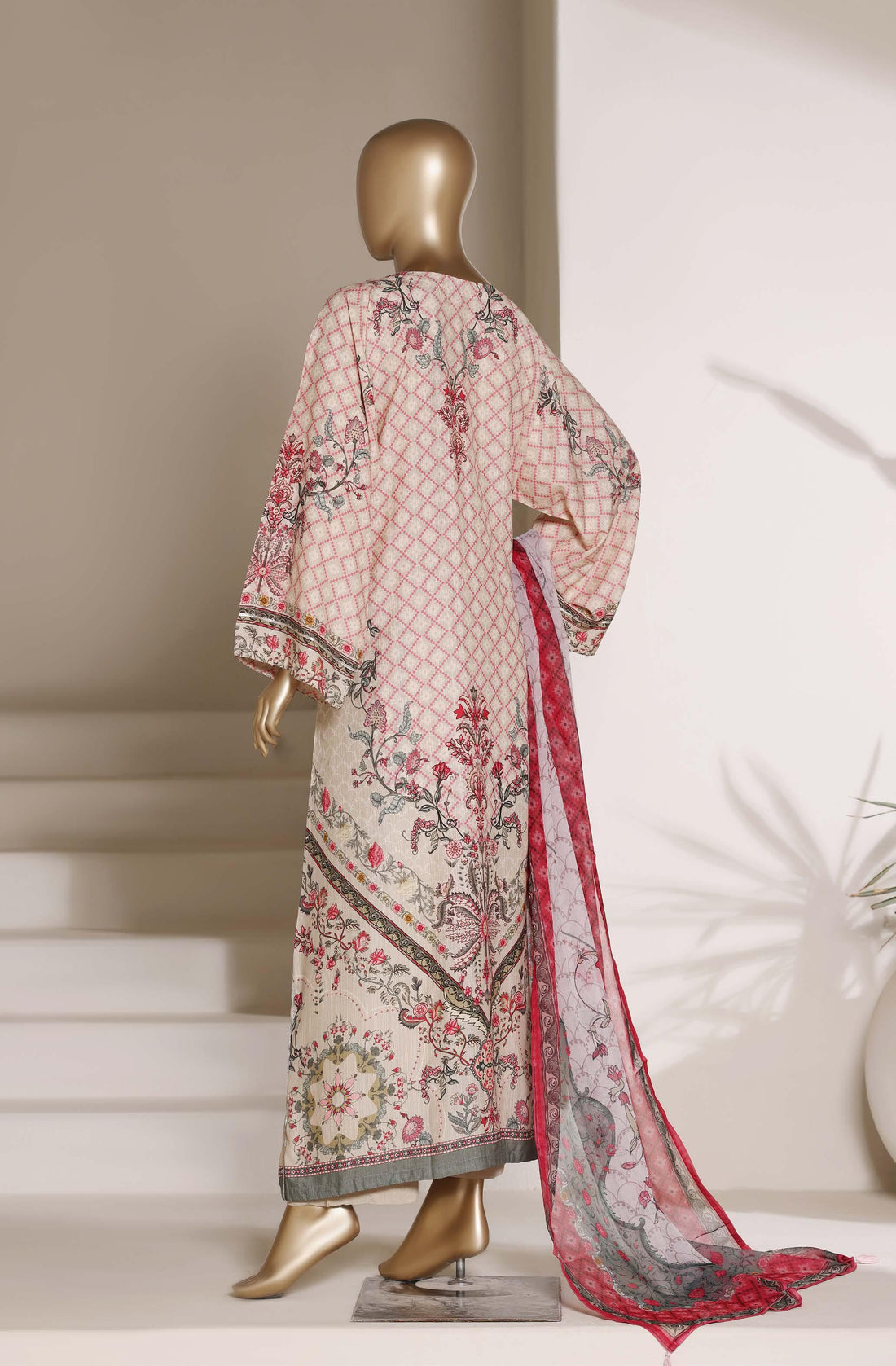 Sadabahar Luxury Viscous KAFTAAN Vol-02 3Piece Stitched Collection 2026 D#-02