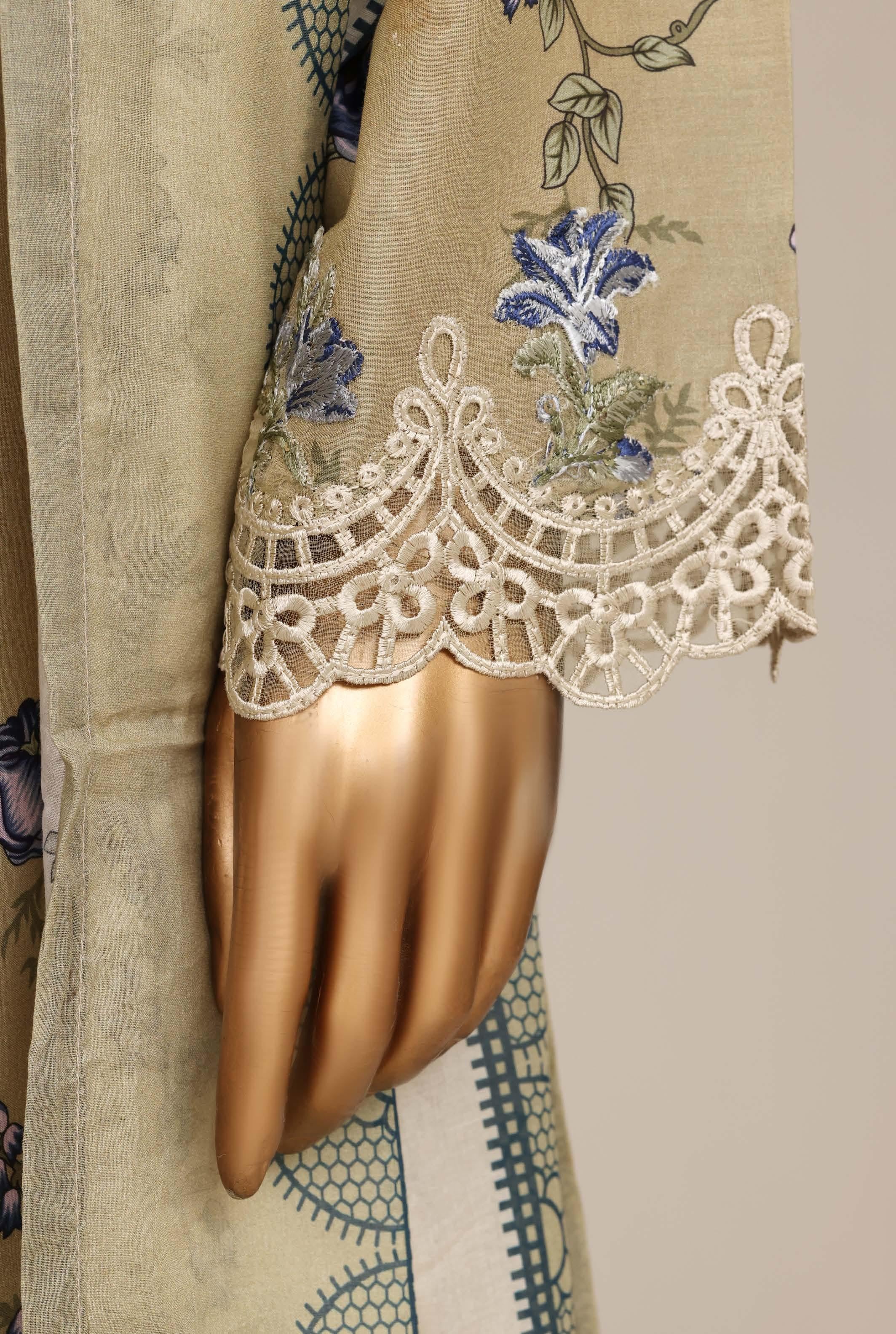 Sadabahar Malika Embroidery Lawn Short Length 3Piece Stitched Vol-10 Collection 2026 D#02