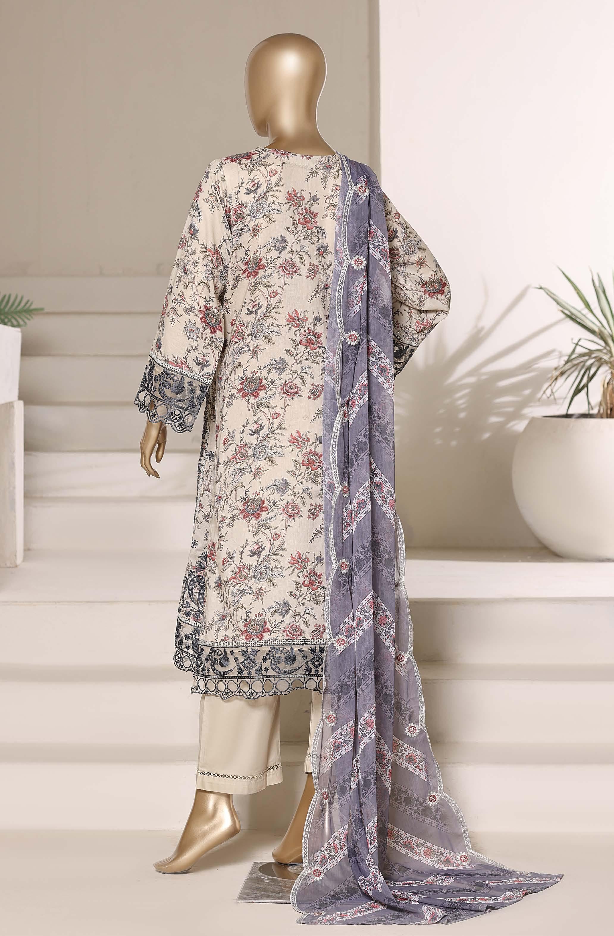 Sadabahar Luxury Signature  Lawn Embroidery 3Piece Stitched Vol-02 COLLECTION 2026. D-09