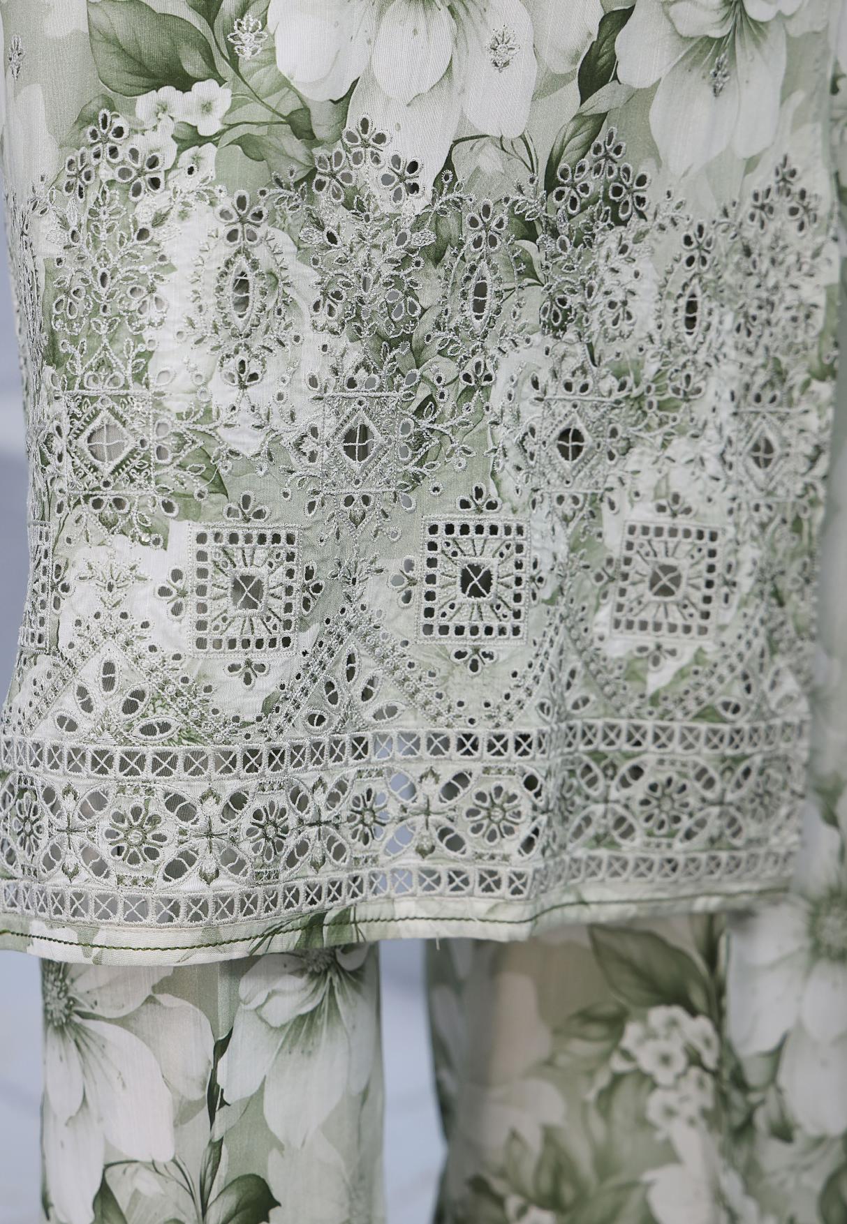 HZ Luxury Majestic Raw Silk Embroidery 3Piece Stitched COLLECTION 2025 D-03