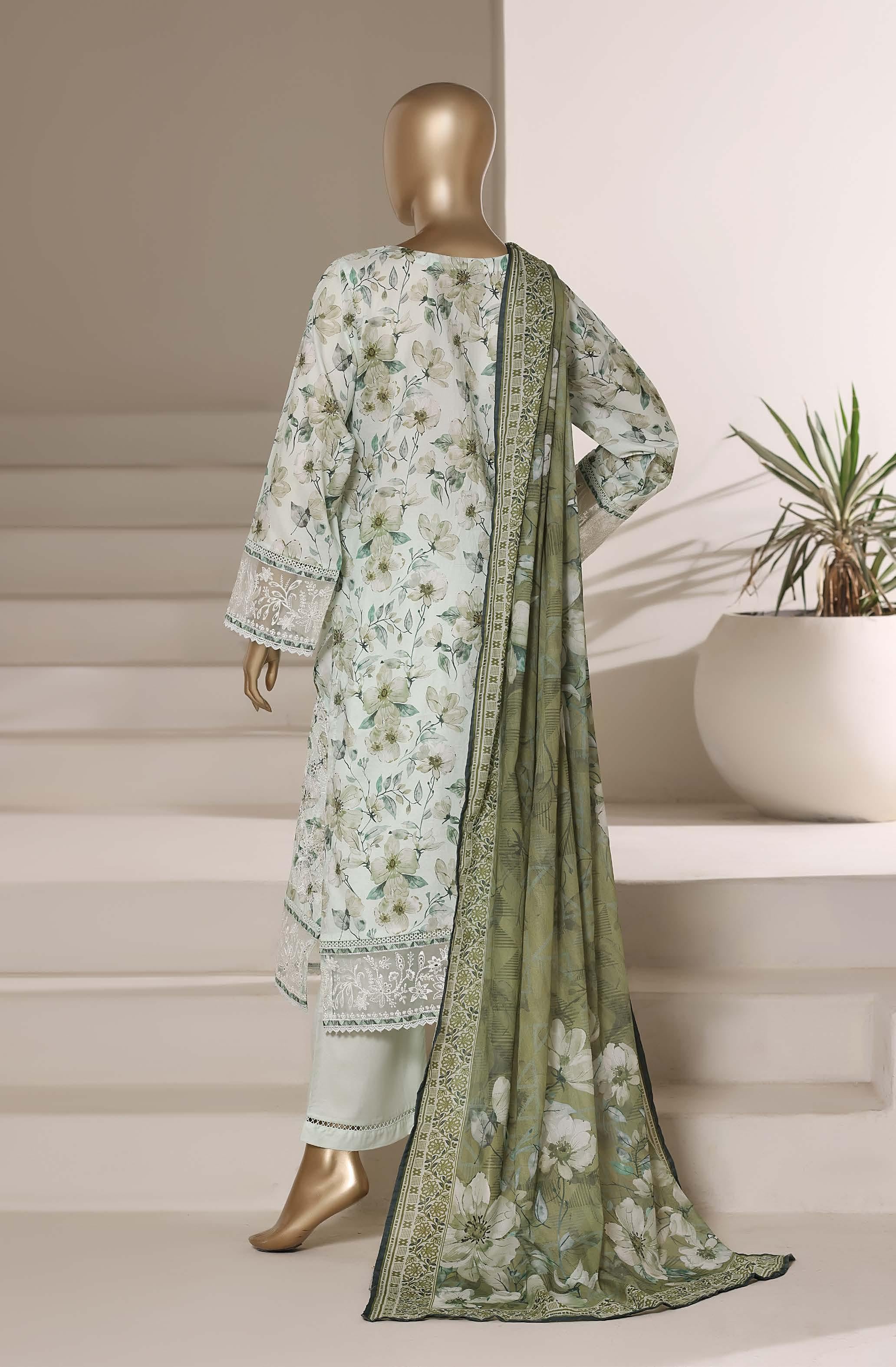 Sadabahar Luxury Amyrah Lawn With Digital Printed Lawn Dupatta 3Piece Stitched Vol-01 Collection 2026. D#-06