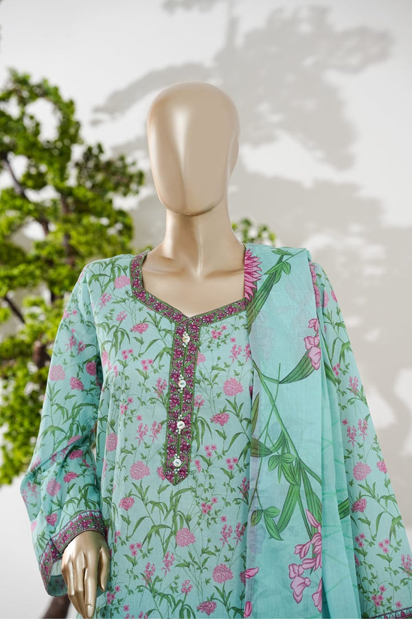 BIN SAEED Luxury Lawn Printed 3pcs Stitched Vol-18 3Piece Stitched COLLECTION 2026 D-#50
