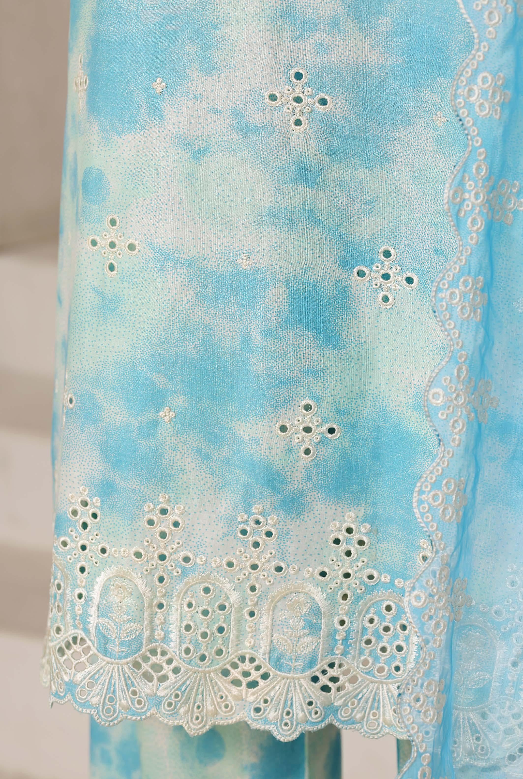 Sadabahar Luxury Regal Lawn With Chiffion Embroidery Dupatta 3Piece Stitched Vol-02 Eid Festive Edition Collection 2026. D#-02
