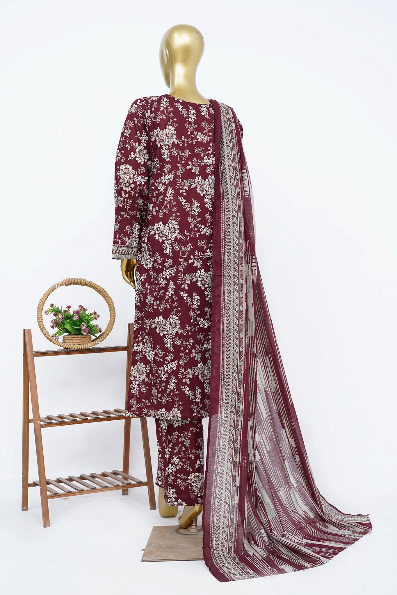 BIN SAEED Luxury Lawn Printed 3pcs Stitched Vol-30 3Piece Stitched COLLECTION 2026 D-#70
