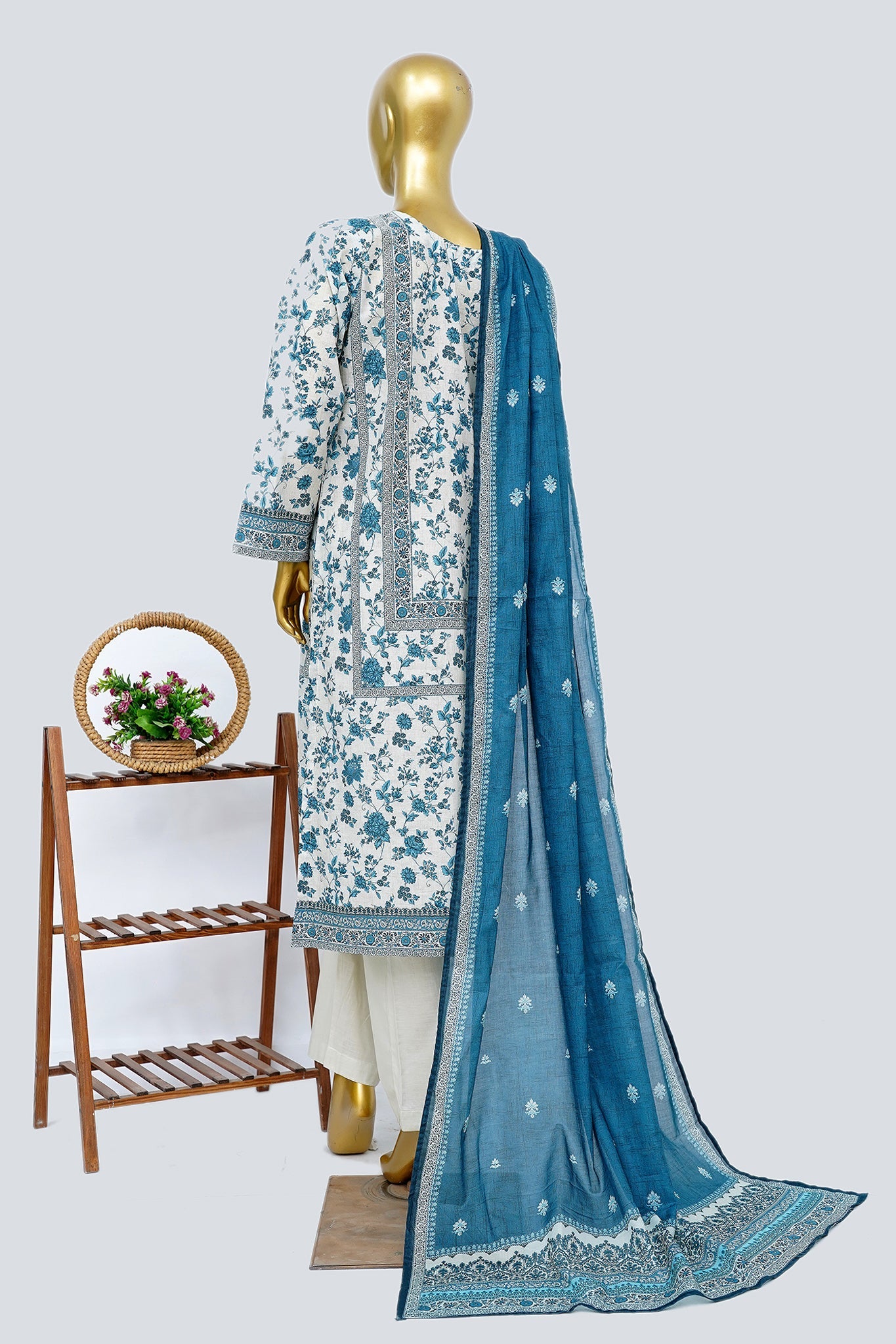BIN SAEED Luxury Lawn Printed 3pcs Stitched Vol-30 3Piece Stitched COLLECTION 2026 D-#69