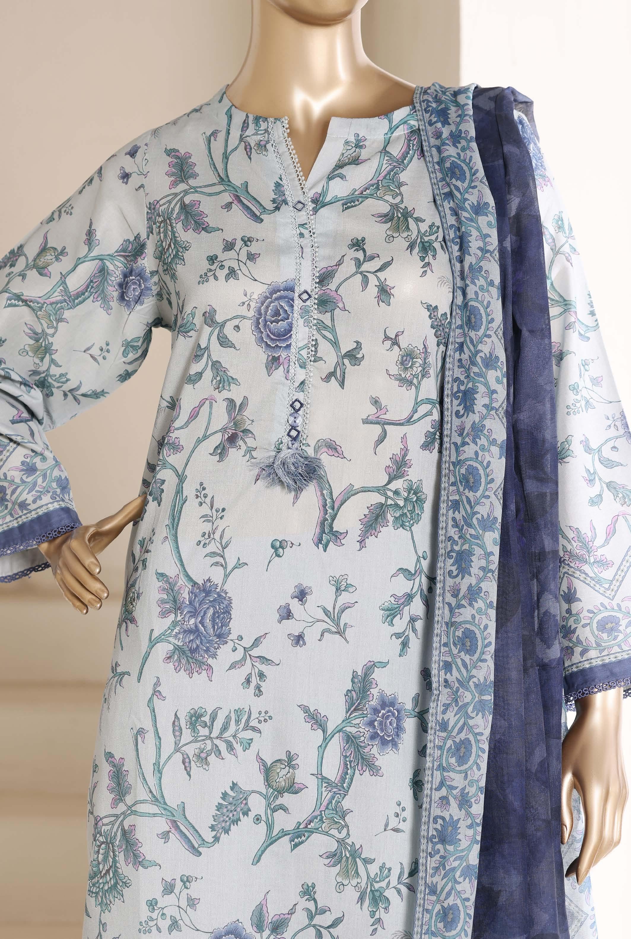 Sadabahar Printed Lawn 3Piece Stitched Vol-05 COLLECTION 2026 D#08