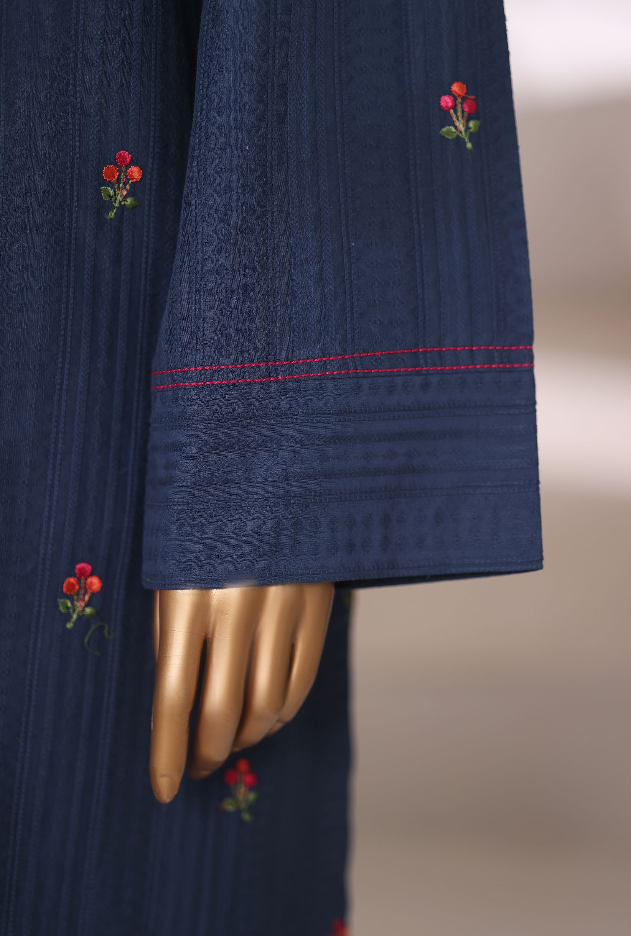 SADABAHAR Vybe Embroidered Set 2PlECE STITCHED COLLECTION 2025 D-405 N.Blue