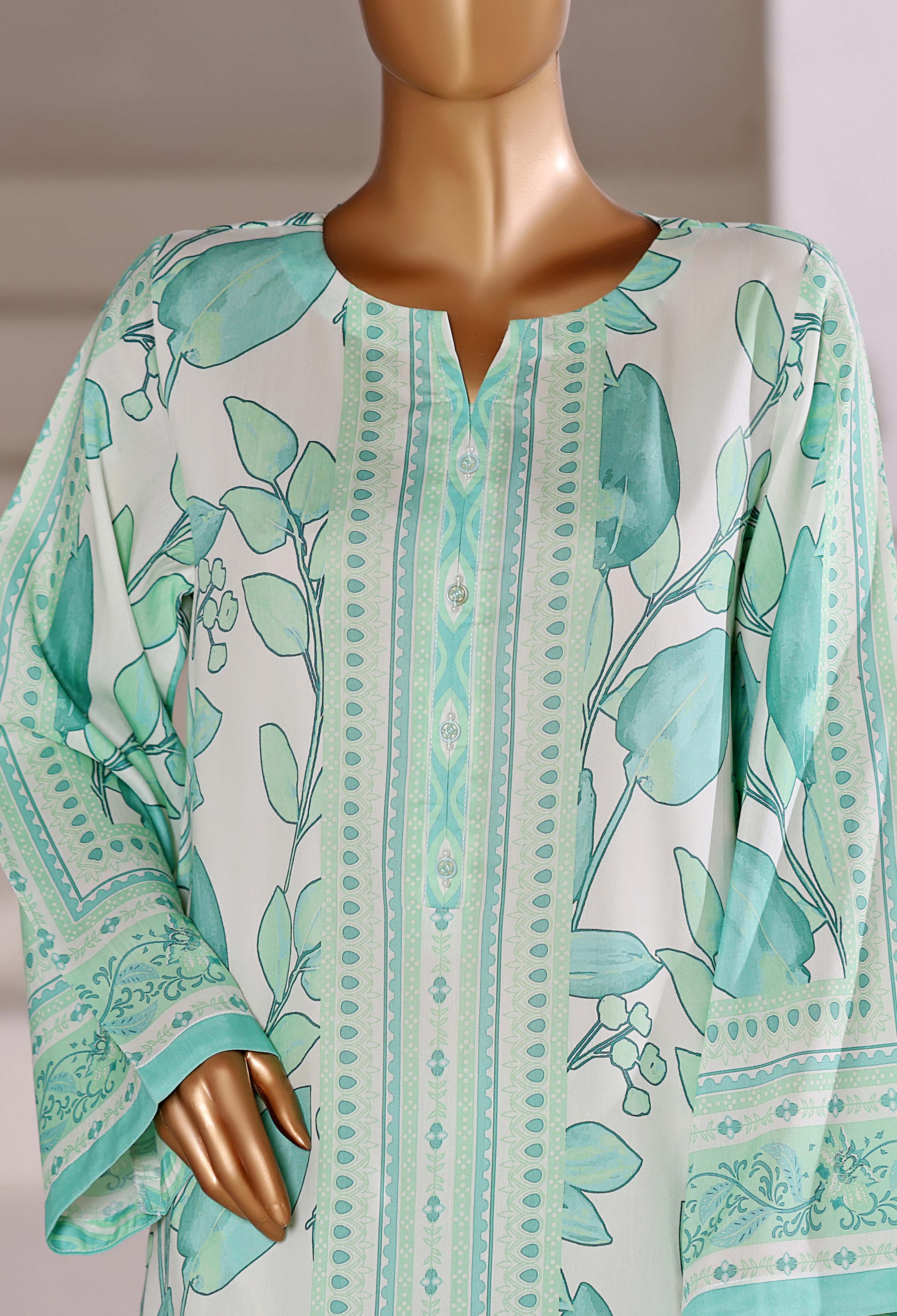 SADABAHAR LUXURY VISCOUS 2PIECE DIGITAL PRINTED STITCHED COLLECTION 2025 VOL-01 . SDVS- 2110